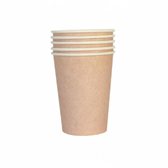 VASOS POLIPAPEL KRAFT X8