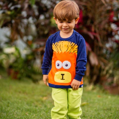 BLUSA DE FRIO MARINHO LEÃO - loja online