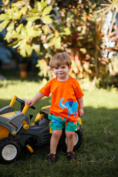 CAMISETA SEU ELEFANTE - SEU PEDRO KIDS ATACADO