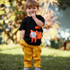 CAMISETA SEU TIGRE PRETA na internet