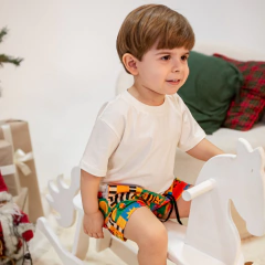 CAMISETA CLASSICA OFFWHITE - SEU PEDRO KIDS ATACADO