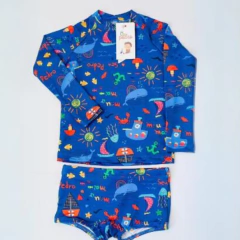 CONJUNTO UV MEU MAR AZUL - comprar online