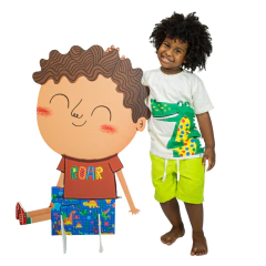 BERMUDA LINHO CONFORT/LIMA - SEU PEDRO KIDS ATACADO