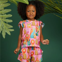 CONJUNTO CANELADO PINK BUNNY - comprar online