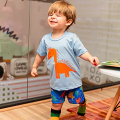 KIT PIJAMA 3x1 AZUL na internet