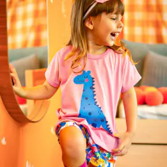 KIT PIJAMA 3x1 ROSA na internet