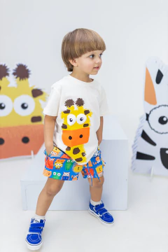 CAMISETA GIRA - SEU PEDRO KIDS ATACADO