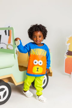 BLUSA DE FRIO AZUL LEÃO - comprar online