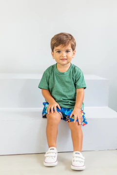 Imagem do CAMISETA MESCLA VERDE