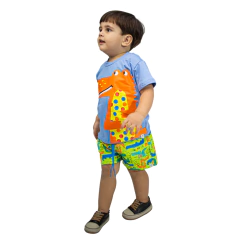 CAMISETA CROCODILO GULOSO/AZUL - comprar online