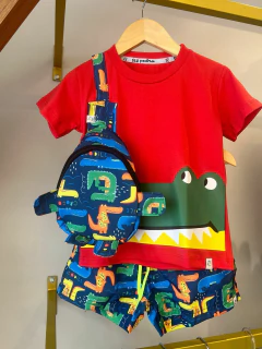 CAMISETA CROCODILE RED - loja online