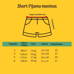 CONJUNTO PIJAMA AZUL - SEU PEDRO KIDS ATACADO