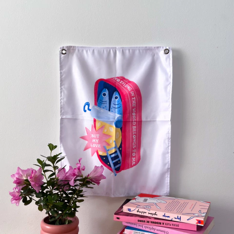 Bandeira Sardinhas 30x40