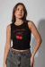 Top CHERRY LOVE Negro - comprar online