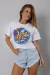 Remera Crop WAVES Blanco en internet