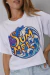 Remera Crop WAVES Blanco - comprar online