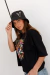Remera Crop TIGER Negra en internet