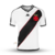Camisa feminina branca do Vasco da Gama II 2024/25, com detalhes em preto e vermelho.