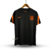 Camisa de treino masculina do Corinthians, preta com detalhes em laranja e logo da Nike 2023 2022