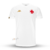 Camisa branca do Vasco da Gama para goleiro, modelo 23/24 da Kappa, com detalhes em dourado e escudo do clube.