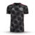 Camisa masculina do Flamengo III 2024/25 da Adidas, na cor cinza, com detalhes em vermelho e estampa geométrica.
