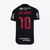 Camisa Flamengo III 23/24 Torcedor Masculina - Preta com detalhes Refletivos e com todo patrocínio - comprar online