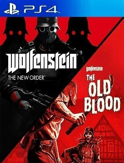 2 x 1 Wolfenstein The New Order + Wolfenstein The Old Blood - PS4