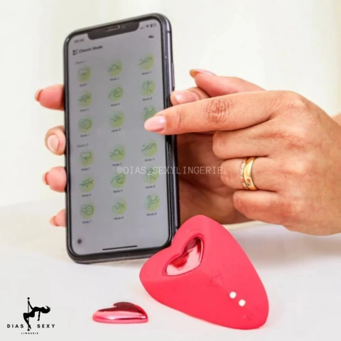 Vibrador de Calcinha - Controlado por Bluetooth - comprar online