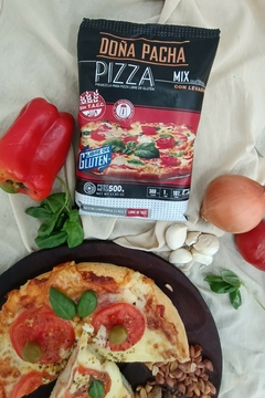 CAJA PREMEZCLA PARA PIZZA DOÑA PACHA( 20 UNID DE 500 GRS)
