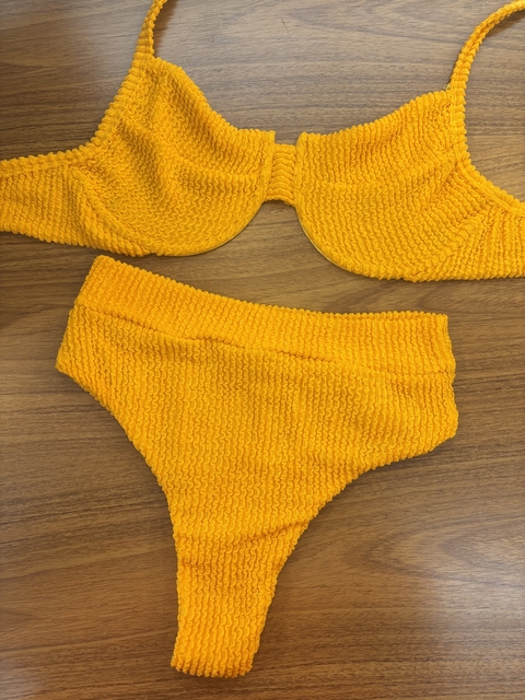 Hotpant Mônaco mostarda