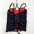corset black&red (s) - comprar online