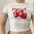 baby tee strawberry on internet