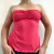 strapless rosa (s)
