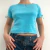 baby tee aqua (s) - comprar online
