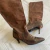 botas marron caña alta (37) - buy online