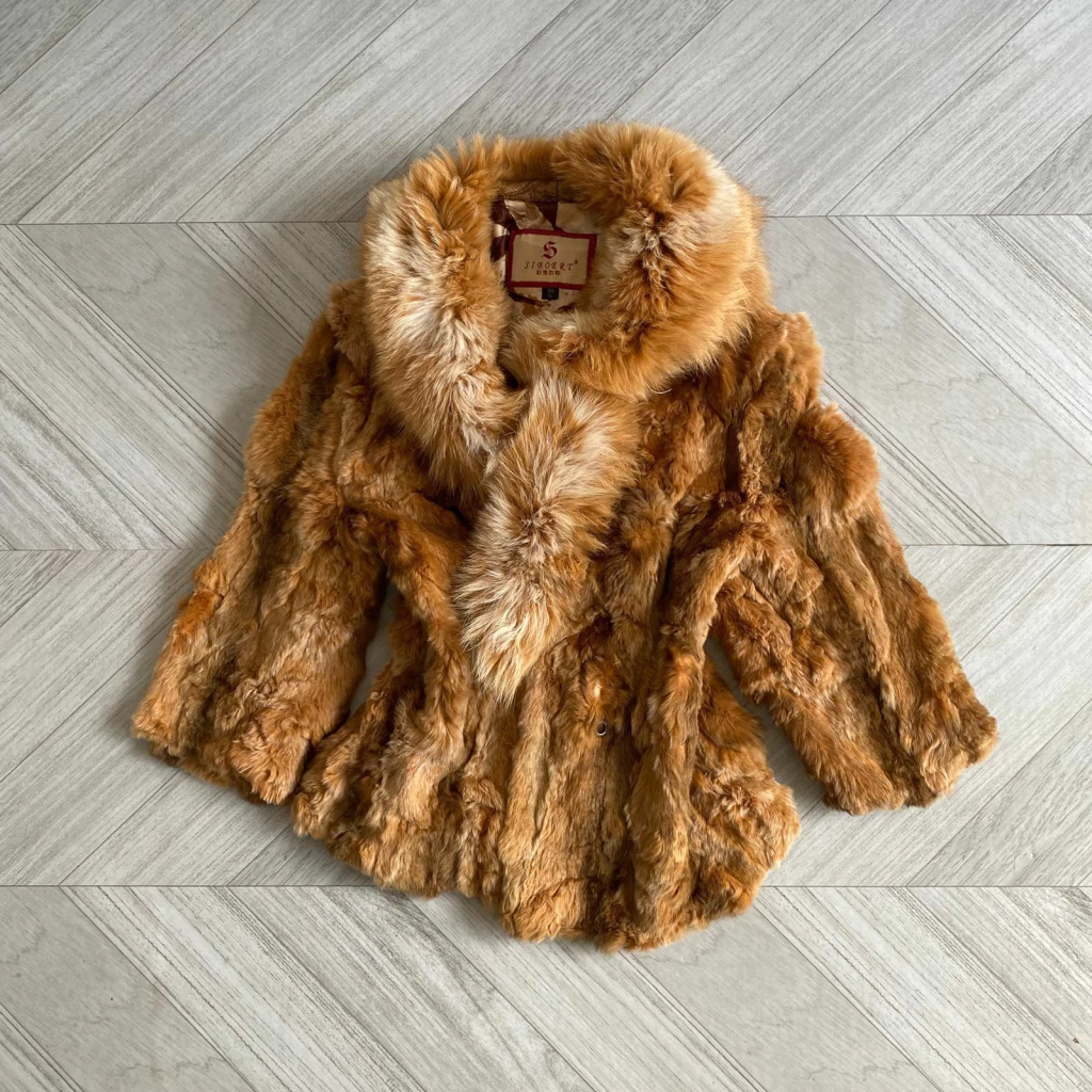abrigo de piel siboert (s)