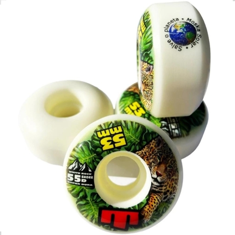 Roda Moska Solar 53mm 101A Onça - R.MK53/02