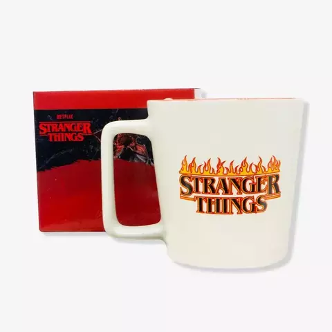 Caneca Buck 400ml - Stranger Things Fire Ball