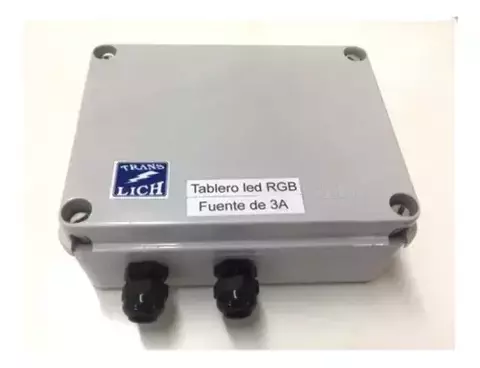 Tablero para Luces RGB con Controlador 12V 6A + Control Remoto – Translich