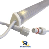 Barra de Led V 220V - Modelo Cantoneira 590MM ( V ) Tensão : 220 Volts 16X16 mm
