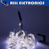 Cordão de Led - Fio de Fada - 20 Fios X 2 Metros - 400 Pontos de Led