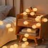 Bolinha Texturizada 20 Leds - Branco quente - 5 M - 40 mm - Bivolt