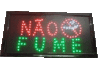 PLACA LED NÃO FUME