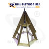 Pendente Mdf Cristal Cor Tabaco
