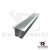 R-155 Perfil de Embutir com Aba para Fita de led -RILL LED - ABAS 36MM X 28MM ALTURA X 23.5 MM RASGO Medida Interna 19 MM - - Barras com 3 Metros - loja online