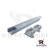 R-10 Perfil para Fita de led U Sobrepor -RILL LED- Barras com 3 Metros na internet