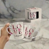 Caneca de Porcelana LOVE .