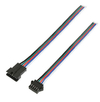 Conector Click Engate Rápido Jst 5 Pinos Macho/fêmea Com Fio 10cm (1- Par) RGBW