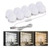 Kit Luz Camarim Maquiagem Led 10 Lâmpadas de Led 3 Cores Branco Frio - Branco Neutro - Branco Quente