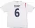 Camisa retro da Seleção da Inglaterra de 2006, com o nome "TERRY" e o número 6 nas costas.